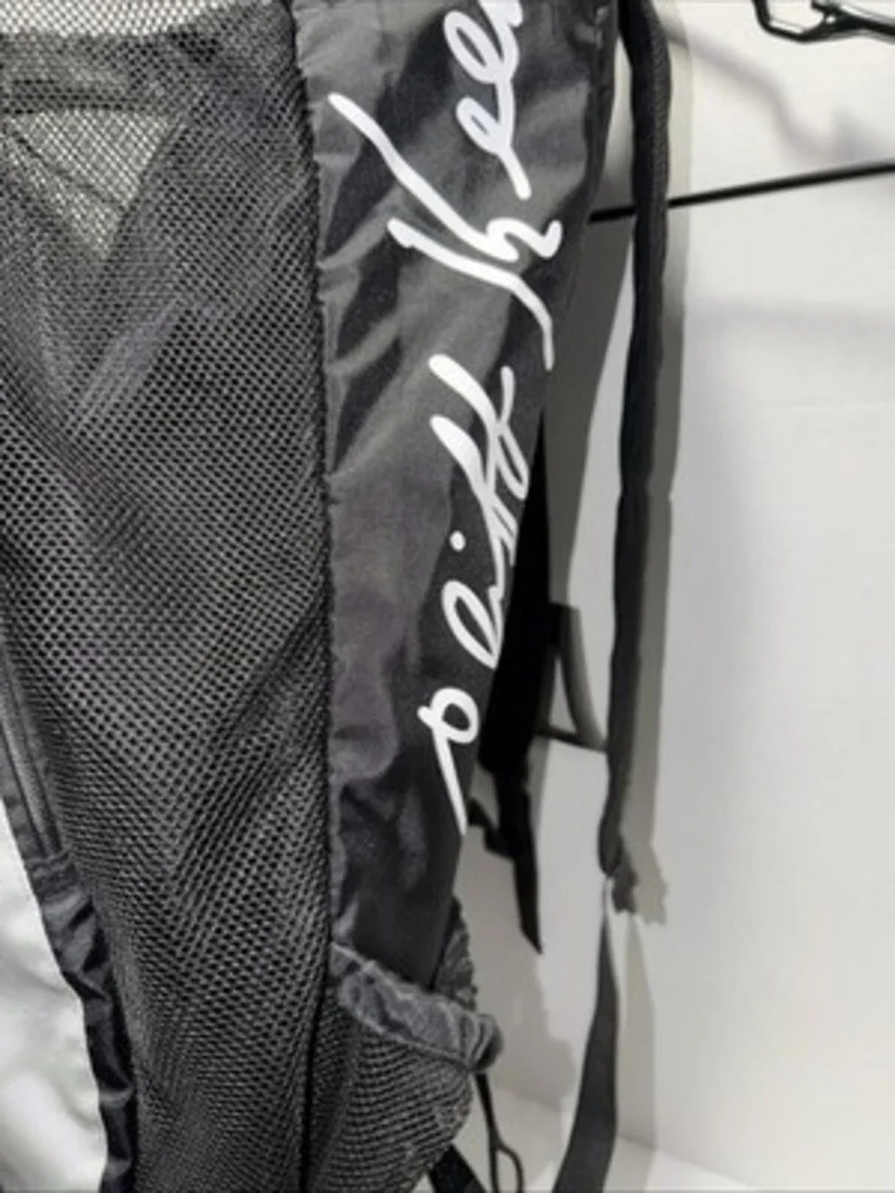 Cliff Keen Team Pack Mesh Wrestling Equipment Backpack - Black/Gray